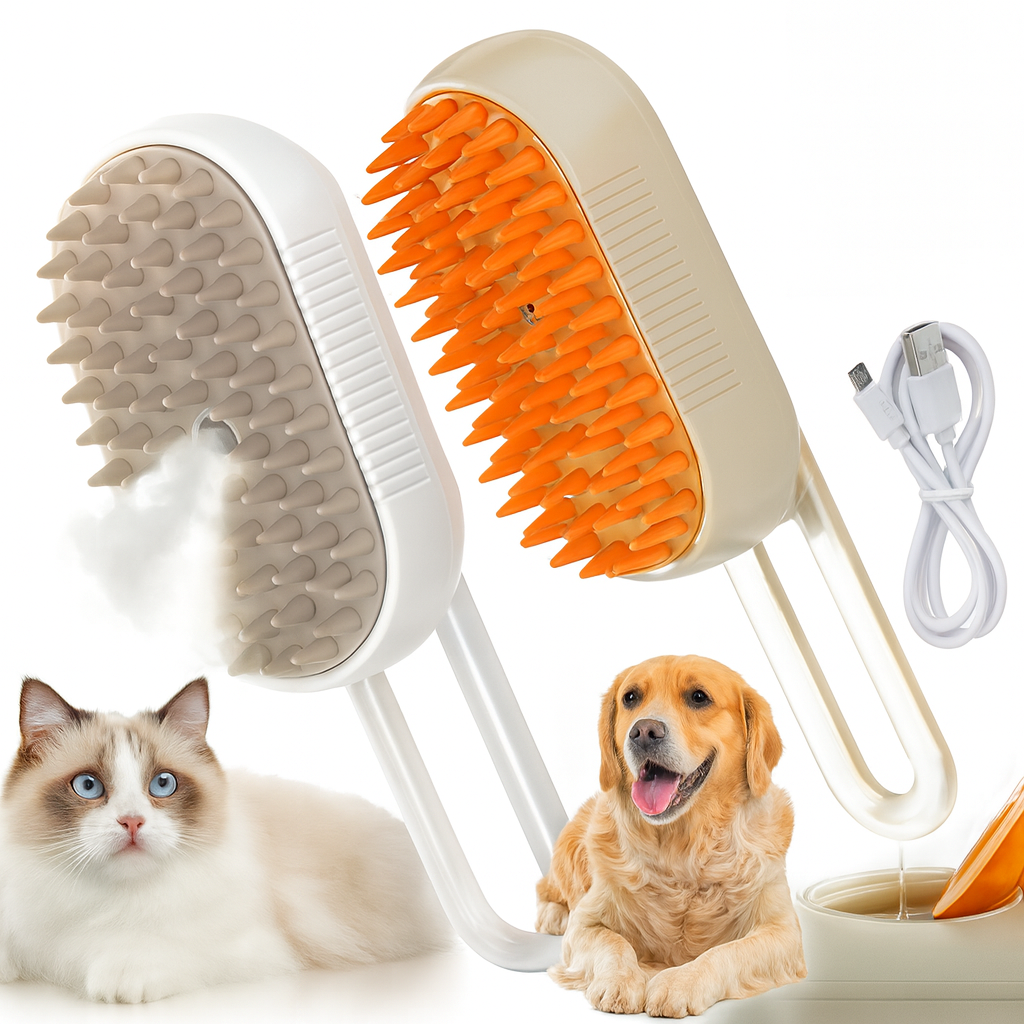 Linto™ Pet Steam Brush