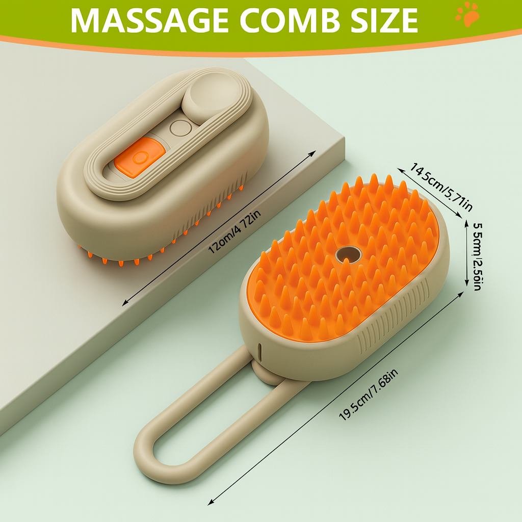 Linto™ Pet Steam Brush